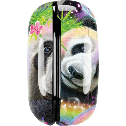 Rainbow Pandas with Butterflies by Sheena Pike Galaxy Buds Live Skin