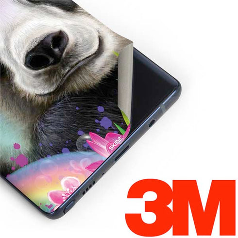 Rainbow Pandas with Butterflies by Sheena Pike Galaxy Note 9 Skin