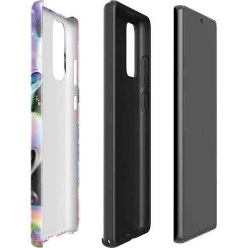 Rainbow Pandas with Butterflies by Sheena Pike Galaxy Note20 5G Pro Case