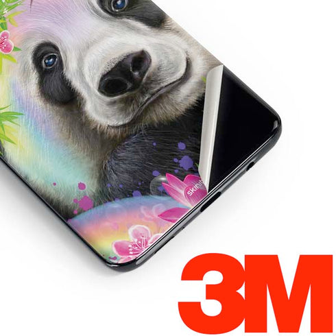 Rainbow Pandas with Butterflies by Sheena Pike Galaxy S10 Skin