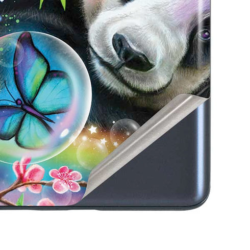 Rainbow Pandas with Butterflies by Sheena Pike Galaxy S20 Fan Edition Skin