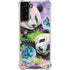 Rainbow Pandas with Butterflies by Sheena Pike Galaxy S21 FE Clear Case
