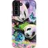 Rainbow Pandas with Butterflies by Sheena Pike Galaxy S22 Plus Pro Case