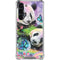 Rainbow Pandas with Butterflies by Sheena Pike Galaxy S23 Plus Clear Case
