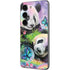 Rainbow Pandas with Butterflies by Sheena Pike Galaxy S23 Skin
