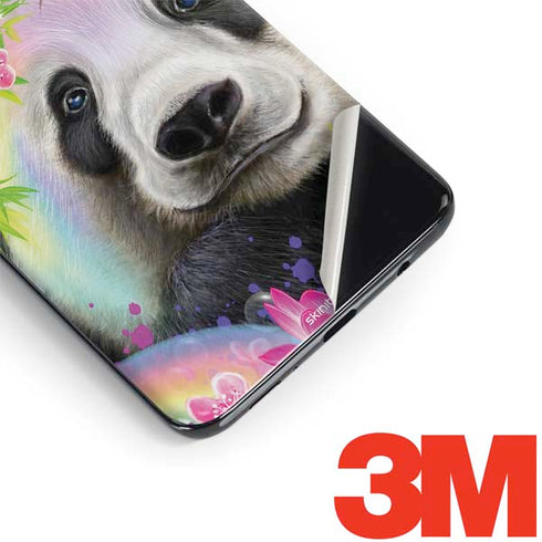 Rainbow Pandas with Butterflies by Sheena Pike Galaxy S9 Plus Skin