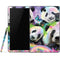 Rainbow Pandas with Butterflies by Sheena Pike Samsung Galaxy Tab Skin