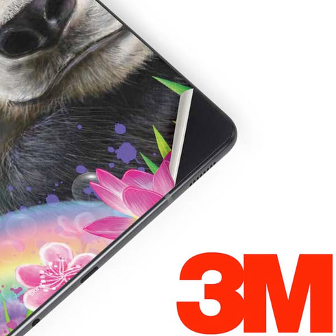 Rainbow Pandas with Butterflies by Sheena Pike Samsung Galaxy Tab Skin