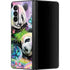 Rainbow Pandas with Butterflies by Sheena Pike Galaxy Z Fold3 5G Skin