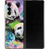Rainbow Pandas with Butterflies by Sheena Pike Galaxy Z Fold3 5G Skin