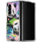 Rainbow Pandas with Butterflies by Sheena Pike Galaxy Z Fold4 5G Clear Case