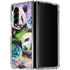 Rainbow Pandas with Butterflies by Sheena Pike Galaxy Z Fold4 5G Clear Case