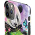 Rainbow Pandas with Butterflies by Sheena Pike iPhone 11 Pro Lite Case