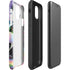 Rainbow Pandas with Butterflies by Sheena Pike iPhone 11 Pro Max Impact Case
