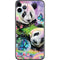 Rainbow Pandas with Butterflies by Sheena Pike iPhone 11 Pro Max Skin
