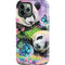 Rainbow Pandas with Butterflies by Sheena Pike iPhone 12 Pro Impact Case