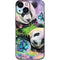 Rainbow Pandas with Butterflies by Sheena Pike iPhone 13 Mini Skin