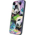 Rainbow Pandas with Butterflies by Sheena Pike iPhone 13 Mini Skin
