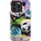 Rainbow Pandas with Butterflies by Sheena Pike iPhone 13 Pro Impact Case