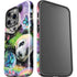 Rainbow Pandas with Butterflies by Sheena Pike iPhone 13 Pro Impact Case