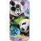 Rainbow Pandas with Butterflies by Sheena Pike iPhone 13 Pro Skin