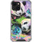 Rainbow Pandas with Butterflies by Sheena Pike iPhone 14 Plus Clear Case