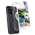 Rainbow Pandas with Butterflies by Sheena Pike iPhone 15 Pro MagSafe Case