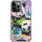 Rainbow Pandas with Butterflies by Sheena Pike iPhone 14 Pro Max Clear Case