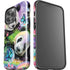 Rainbow Pandas with Butterflies by Sheena Pike iPhone 15 Pro Max Impact Case