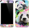 Rainbow Pandas with Butterflies by Sheena Pike iPhone 6/6s Plus Skin