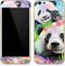 Rainbow Pandas with Butterflies by Sheena Pike iPhone 6/6s Skin