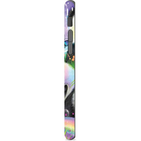 Rainbow Pandas with Butterflies by Sheena Pike iPhone 7 Pro Case
