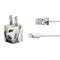 Rainbow Pandas with Butterflies by Sheena Pike iPhone Charger (5W USB) Skin