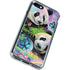 Rainbow Pandas with Butterflies by Sheena Pike iPhone SE (2nd & 3rd Gen) Clear Case