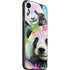 Rainbow Pandas with Butterflies by Sheena Pike iPhone SE (2nd & 3rd Gen) Skin
