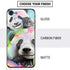 Rainbow Pandas with Butterflies by Sheena Pike iPhone SE (2nd & 3rd Gen) Skin