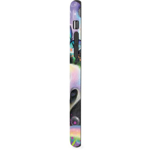 Rainbow Pandas with Butterflies by Sheena Pike iPhone X Pro Case