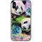 Rainbow Pandas with Butterflies by Sheena Pike iPhone X Skin