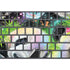 Rainbow Pandas with Butterflies by Sheena Pike Magic Keyboard with Numeric Keypad Skin