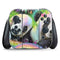 Rainbow Pandas with Butterflies by Sheena Pike Nintendo Switch (2017-2021) Joy-Con Controller Skin