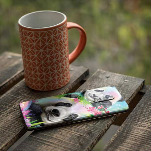 Rainbow Pandas with Butterflies by Sheena Pike OnePlus 7 Pro Skin