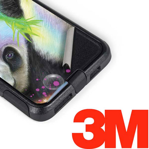 Rainbow Pandas with Butterflies by Sheena Pike Otterbox Commuter iPhone Skin