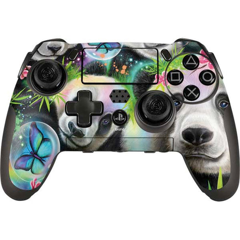 Rainbow Pandas with Butterflies by Sheena Pike PlayStation Scuf Vantage 2 Controller Skin
