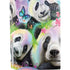 Rainbow Pandas with Butterflies by Sheena Pike PS5 Console Skin