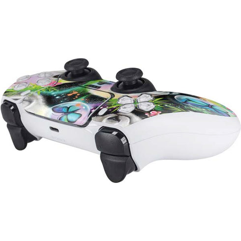Rainbow Pandas with Butterflies by Sheena Pike PS5 Controller Skin