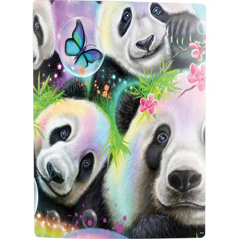 Rainbow Pandas with Butterflies by Sheena Pike PS5 Digital Edition Bundle Skin
