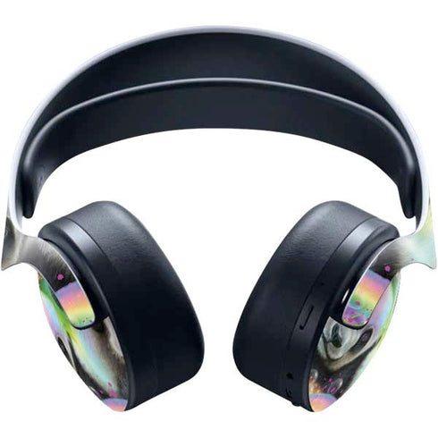 Rainbow Pandas with Butterflies by Sheena Pike PULSE 3D Wireless Headset for PS5 Skin