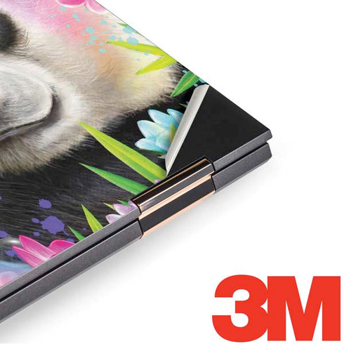 Rainbow Pandas with Butterflies by Sheena Pike HP Spectre Skin