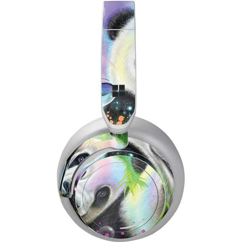 Rainbow Pandas with Butterflies by Sheena Pike Surface Headphones Skin