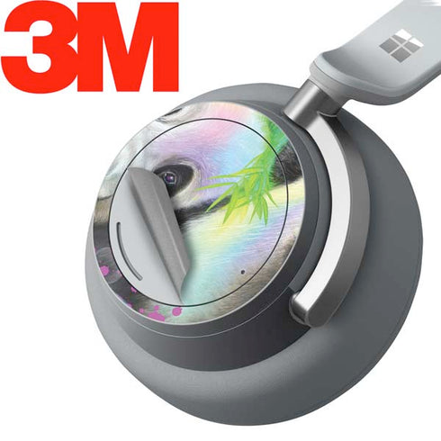 Rainbow Pandas with Butterflies by Sheena Pike Surface Headphones Skin